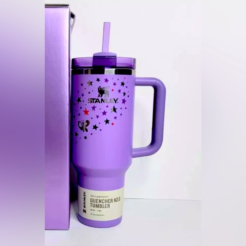 Purple tumblers cup
